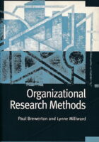 Organizational Research Methods : A Guide for Students and Researchers