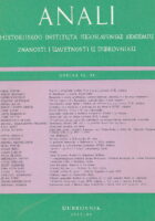 Anali Historijskog instituta JAZU u Dubrovniku. godina VI. i VII.