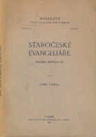 Staročeské evangeliáře