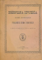 Brzopisna izvješća XXXIV zasjedanja pokrajinskog sabora dalmatinskog