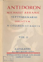 Vjesnik za arheologiju i historiju dalmatinsku LVI-LIX/1954-1957