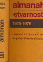 Almanah Stvarnost 1975 - 1976 Jugoslavija -  svijet - događaji, činjenice, brojke
