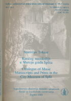 Katalog muzikalija u Muzeju grada Splita