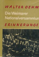 Die Weimarer Nationalversammlung 1919. Erinnerungen