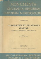Mletačka uputstva i izvještaji. Sv. V od 1591. do 1600. godine