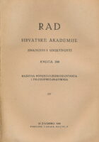 Rad HAZU 280/1945