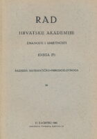 Rad HAZU. Knjiga 271/1941