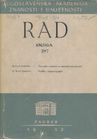 Rad JAZU 297/1953