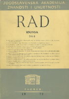 Rad JAZU 364/1972