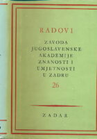 Radovi Zavoda JAZU u Zadru 26/1979