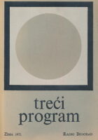 Treći program Radio Beograd Zima/1972