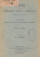 Zbornik za narodni život i običaje Južnih Slavena, knjiga XV sv. 2/1910