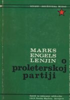 O proleterskoj partiji
