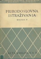 Vegetacija planina zapadne Hrvatske (PRIRODOSLOVNA ISTRAŽIVANJA KNJIGA 30)