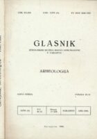 Glasnik Zemaljskog muzeja Bosne i Hercegovine 40-41/1986