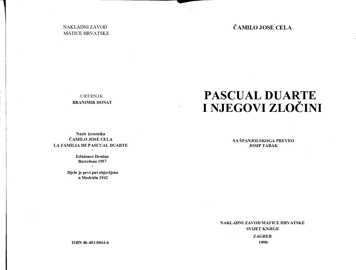 Pascual Duarte i njegovi zločini - Slika 2