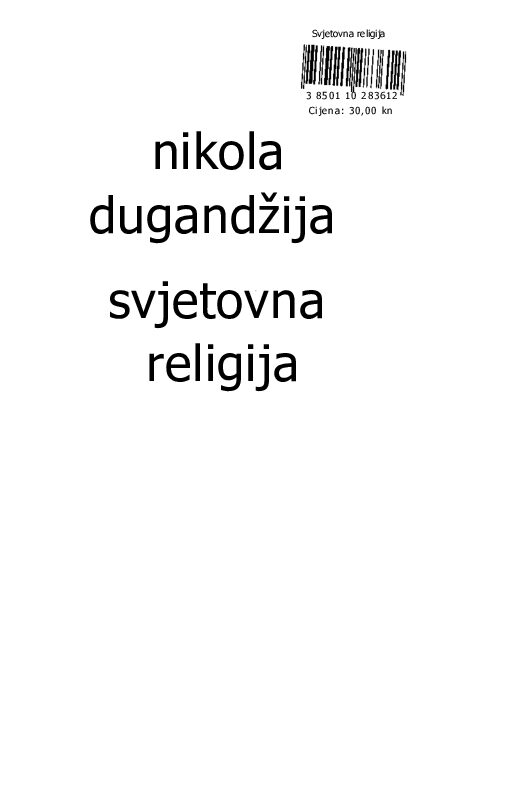 Svjetovna religija - Slika 2